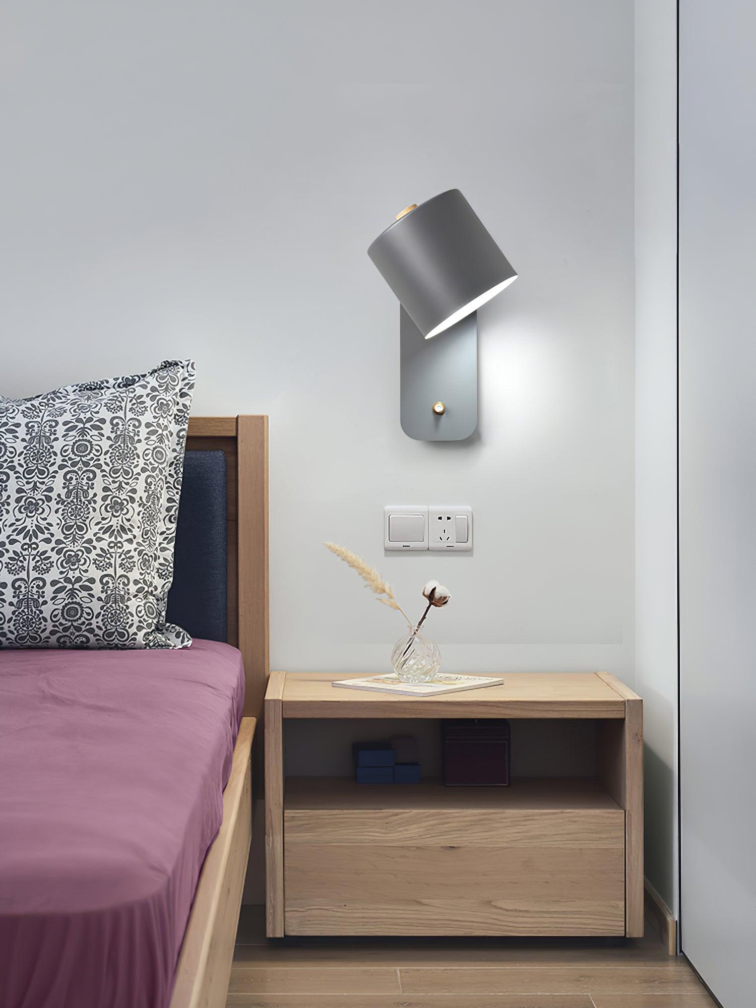Lustra Wall Lamp Rotatable Cylinder-Neutral Decor