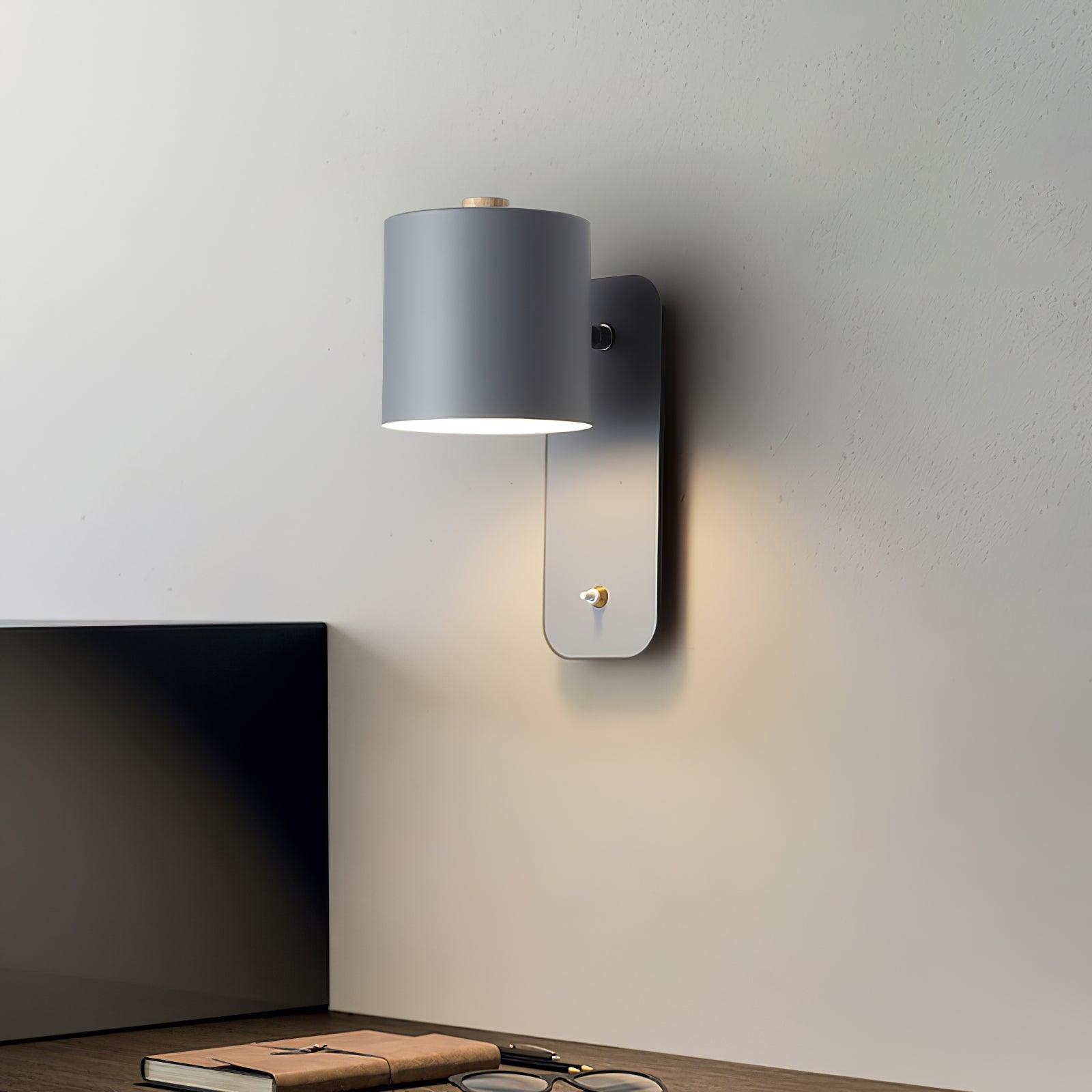 Lustra Wall Lamp Rotatable Cylinder-Neutral Decor