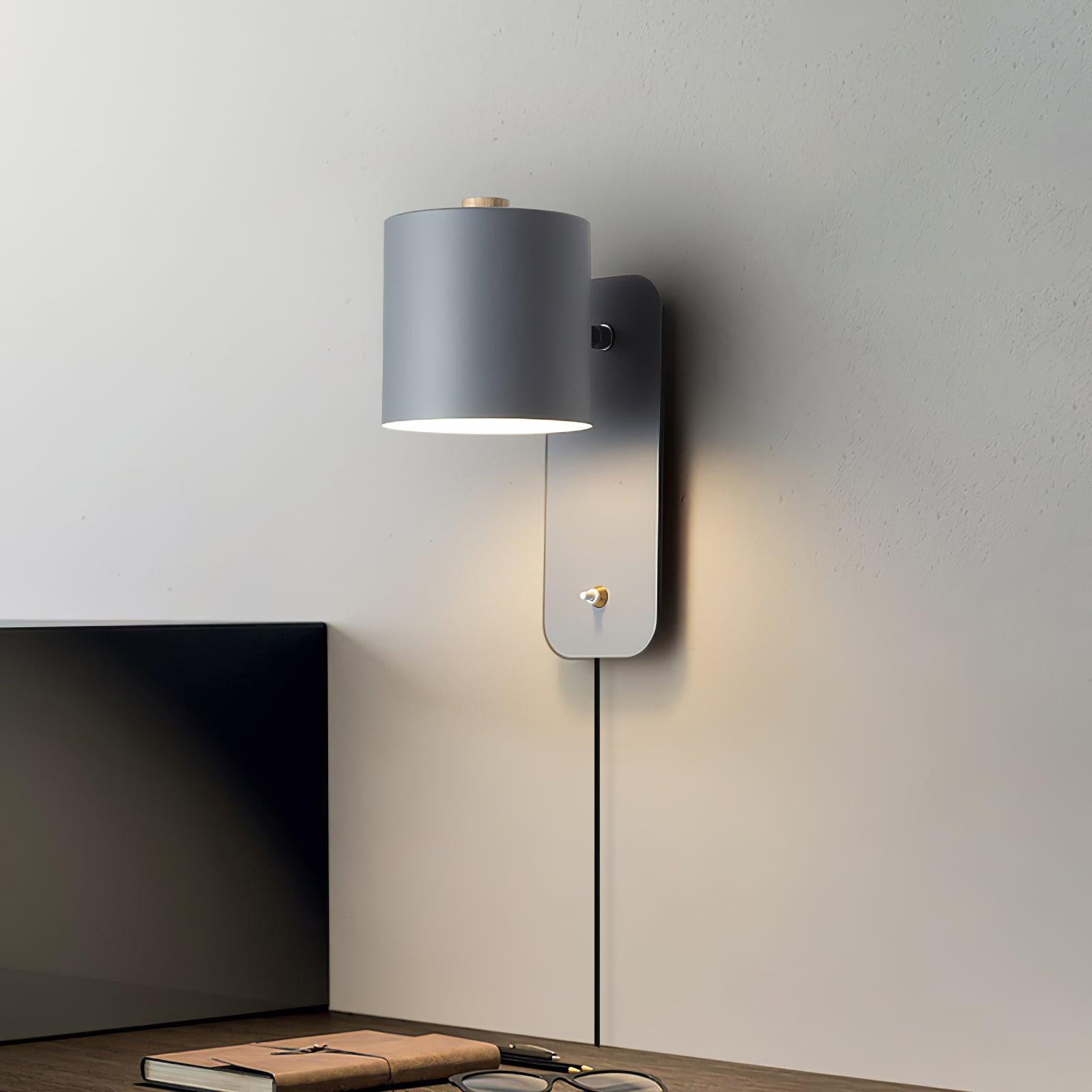 Lustra Wall Lamp Rotatable Cylinder-Neutral Decor