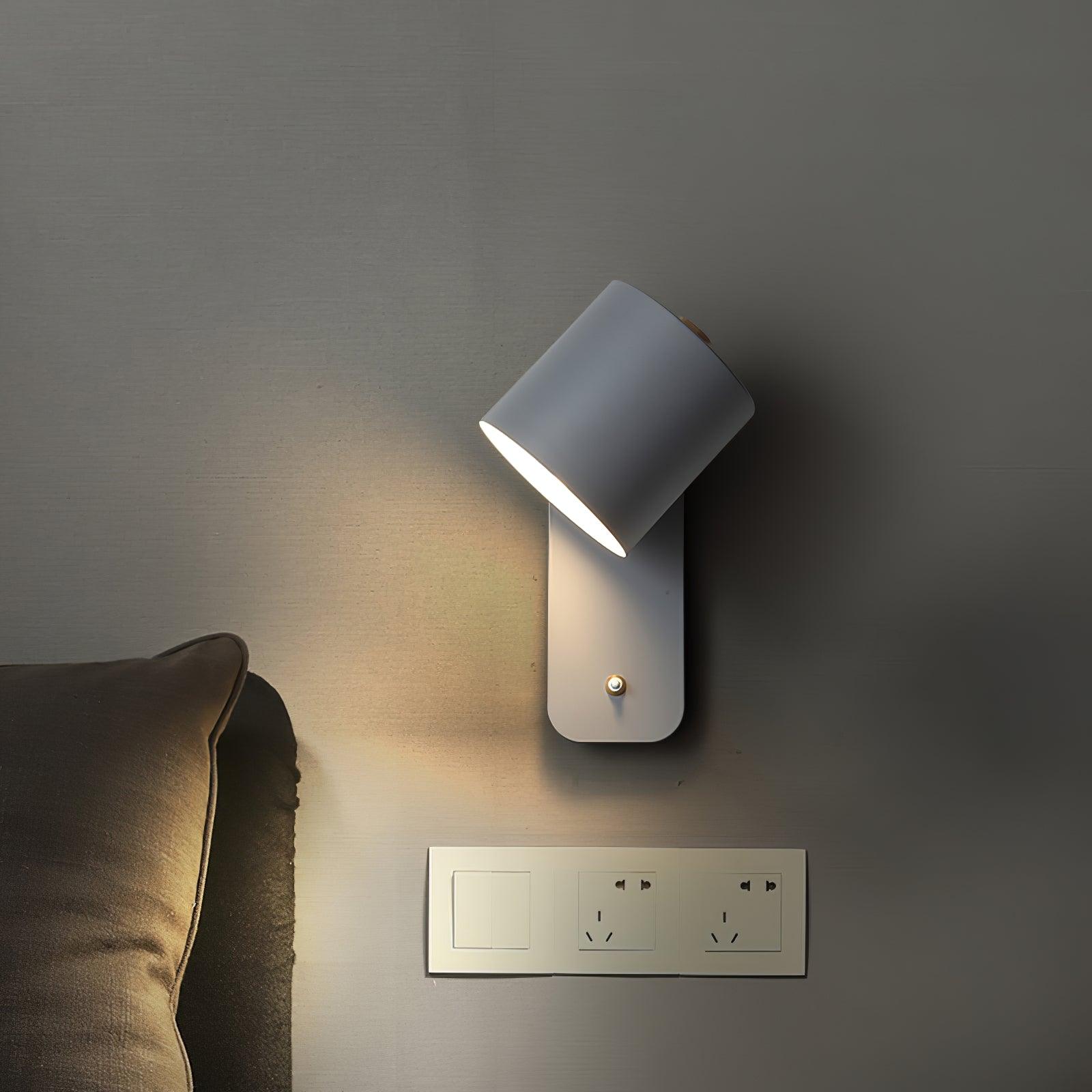 Lustra Wall Lamp Rotatable Cylinder-Neutral Decor