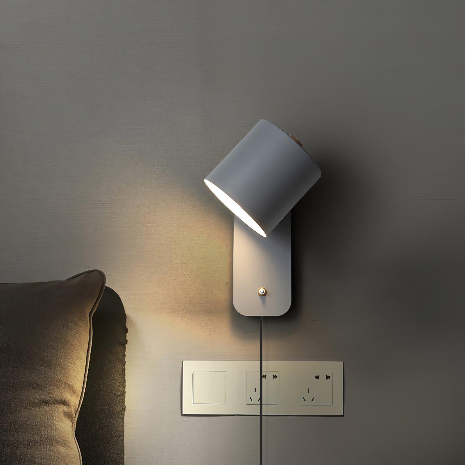 Lustra Wall Lamp Rotatable Cylinder-Neutral Decor