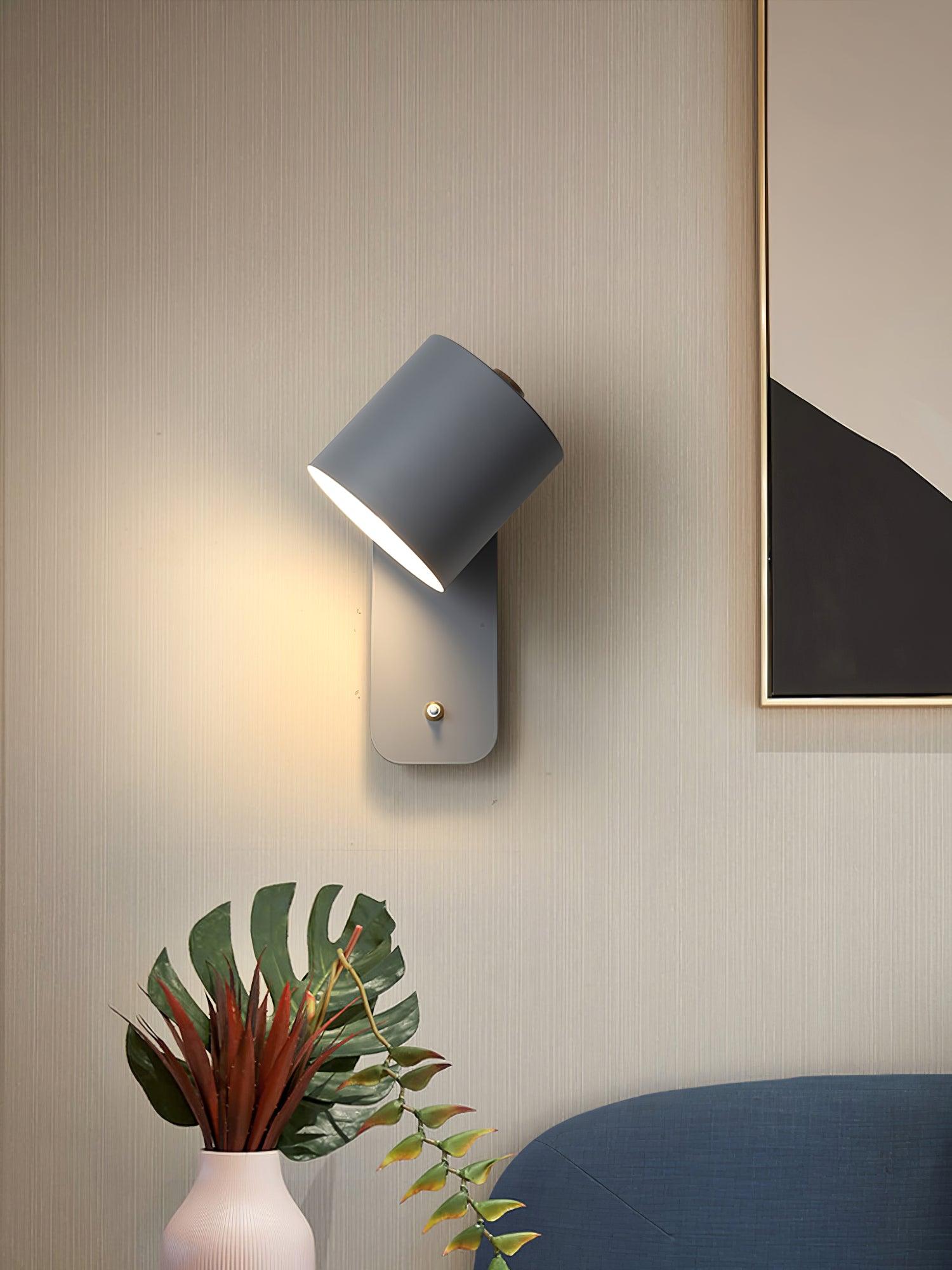 Lustra Wall Lamp Rotatable Cylinder-Neutral Decor