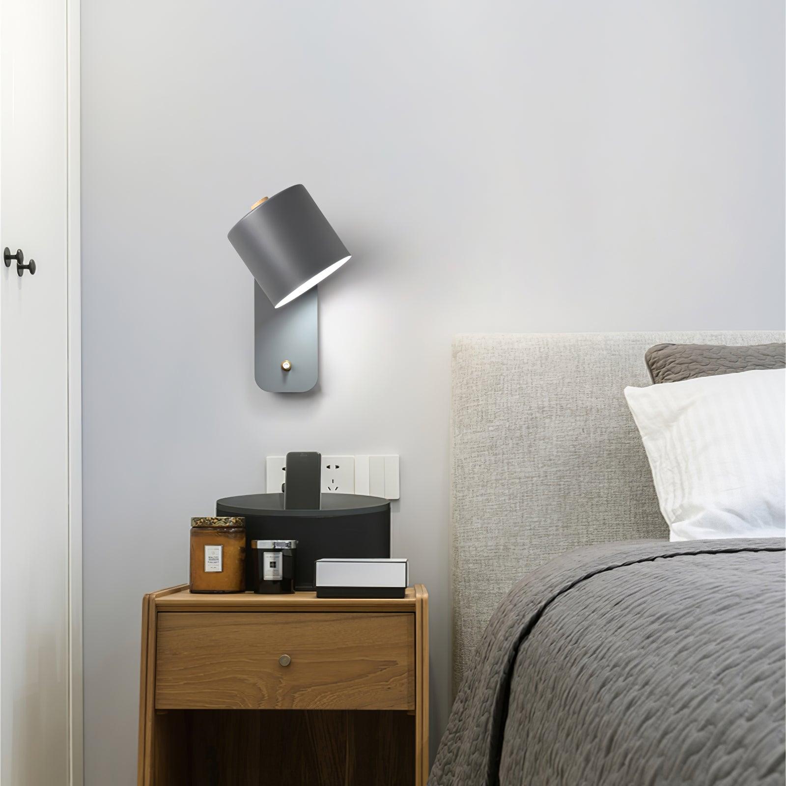 Lustra Wall Lamp Rotatable Cylinder-Neutral Decor