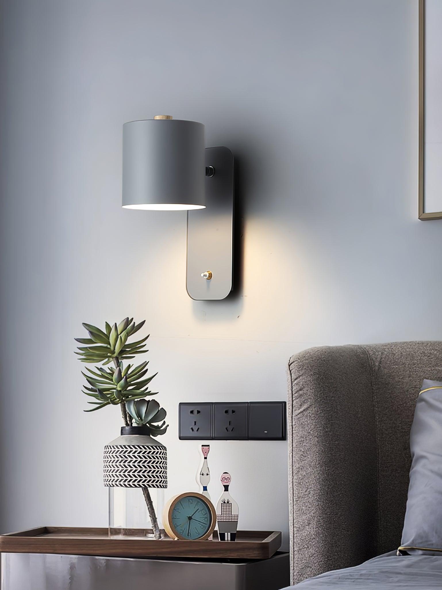 Lustra Wall Lamp Rotatable Cylinder-Neutral Decor