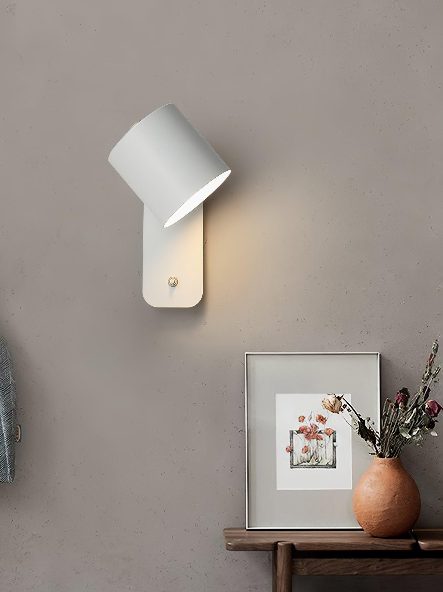 Lustra Wall Lamp Rotatable Cylinder-Neutral Decor