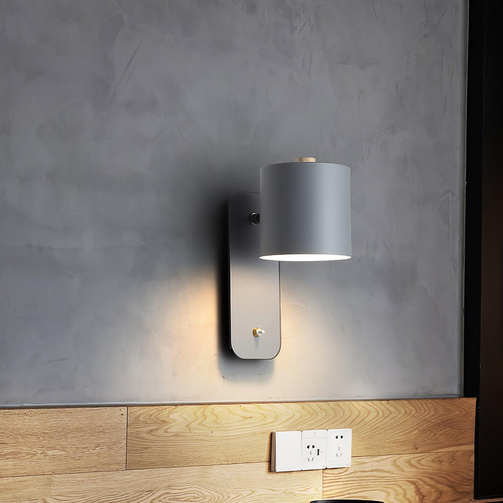 Lustra Wall Lamp Rotatable Cylinder-Neutral Decor