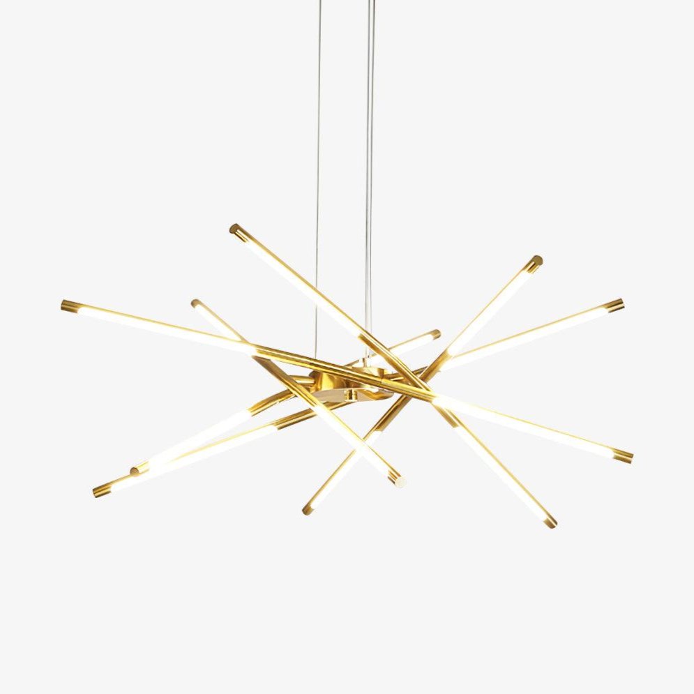Lustra Chandelier Rotatable LED Modern-Neutral Decor