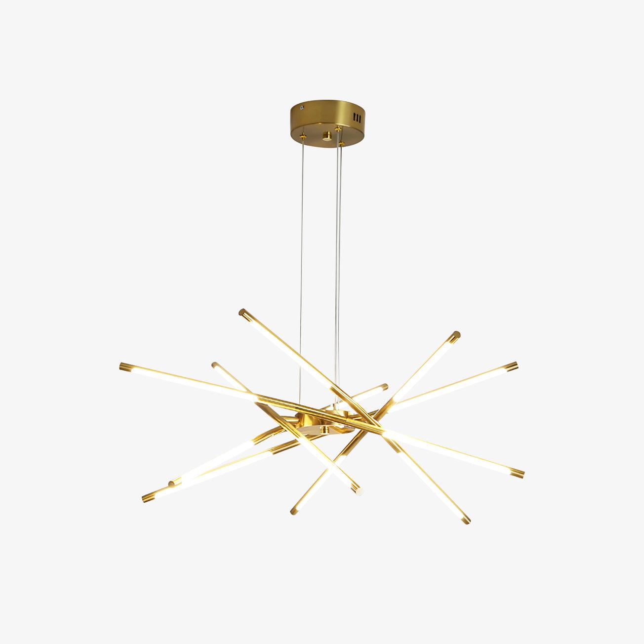 Lustra Chandelier Rotatable LED Modern-Neutral Decor