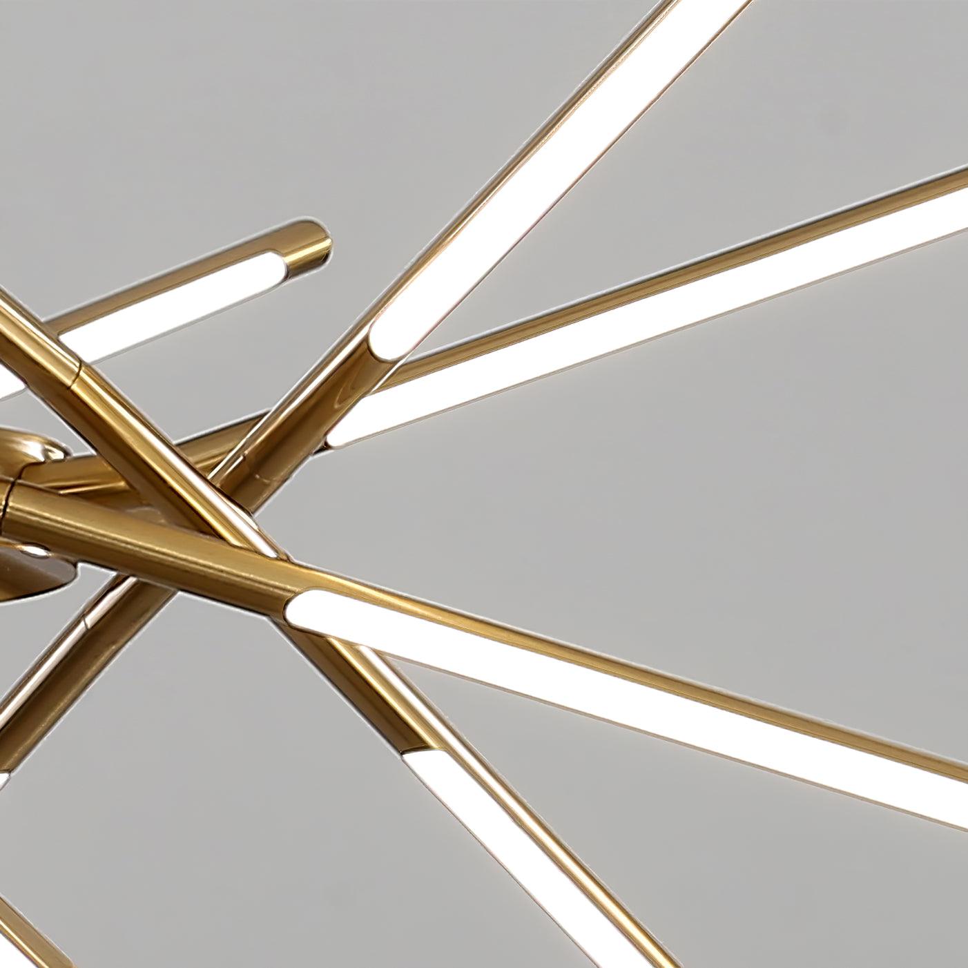 Lustra Chandelier Rotatable LED Modern-Neutral Decor