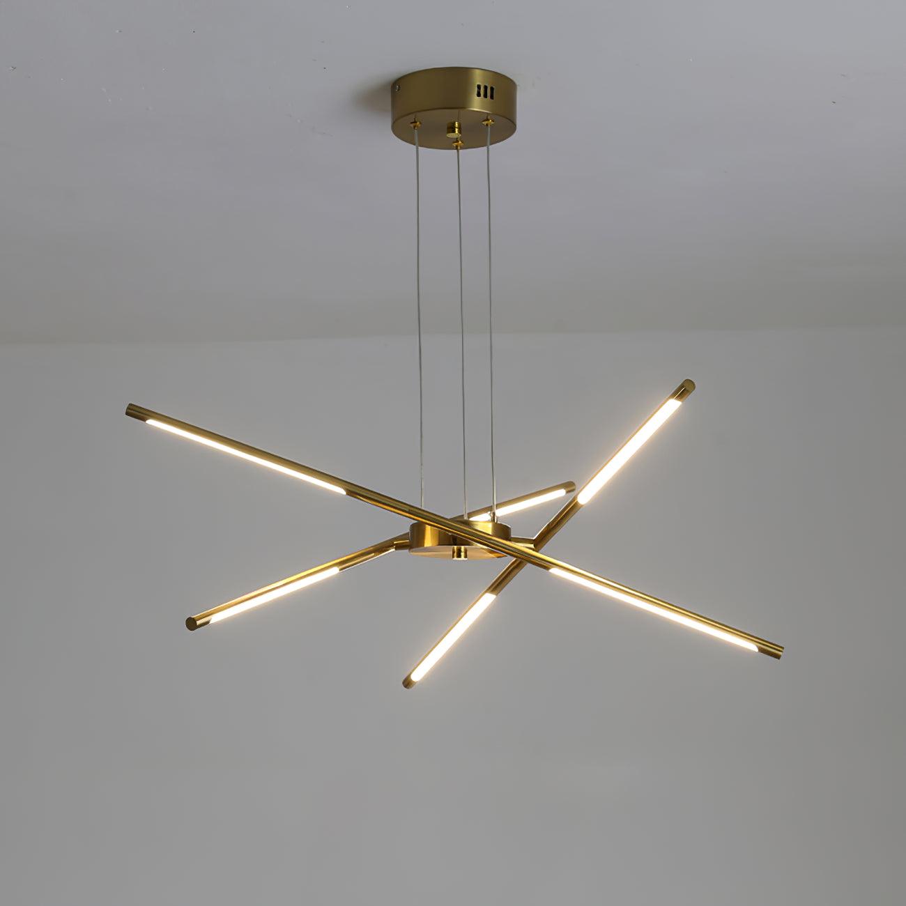 Lustra Chandelier Rotatable LED Modern-Neutral Decor
