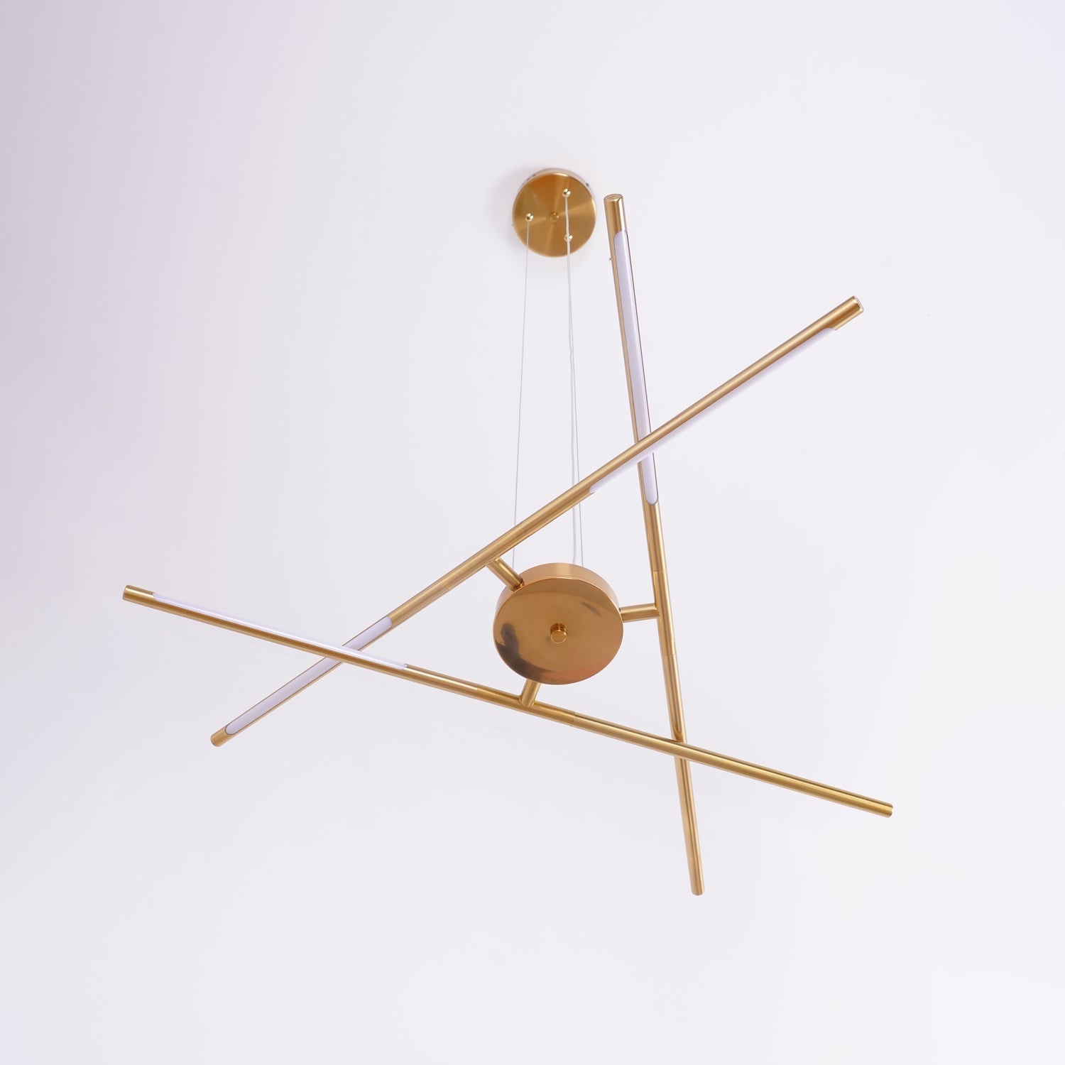Lustra Chandelier Rotatable LED Modern-Neutral Decor