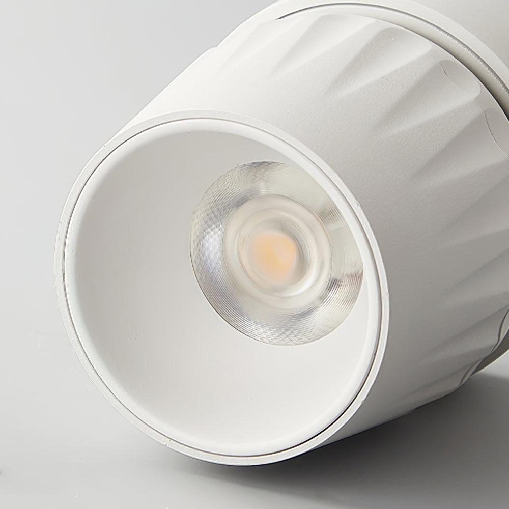 Keveny Spotlight Aluminum Ribbed Rotatable Minimalist-Neutral Decor