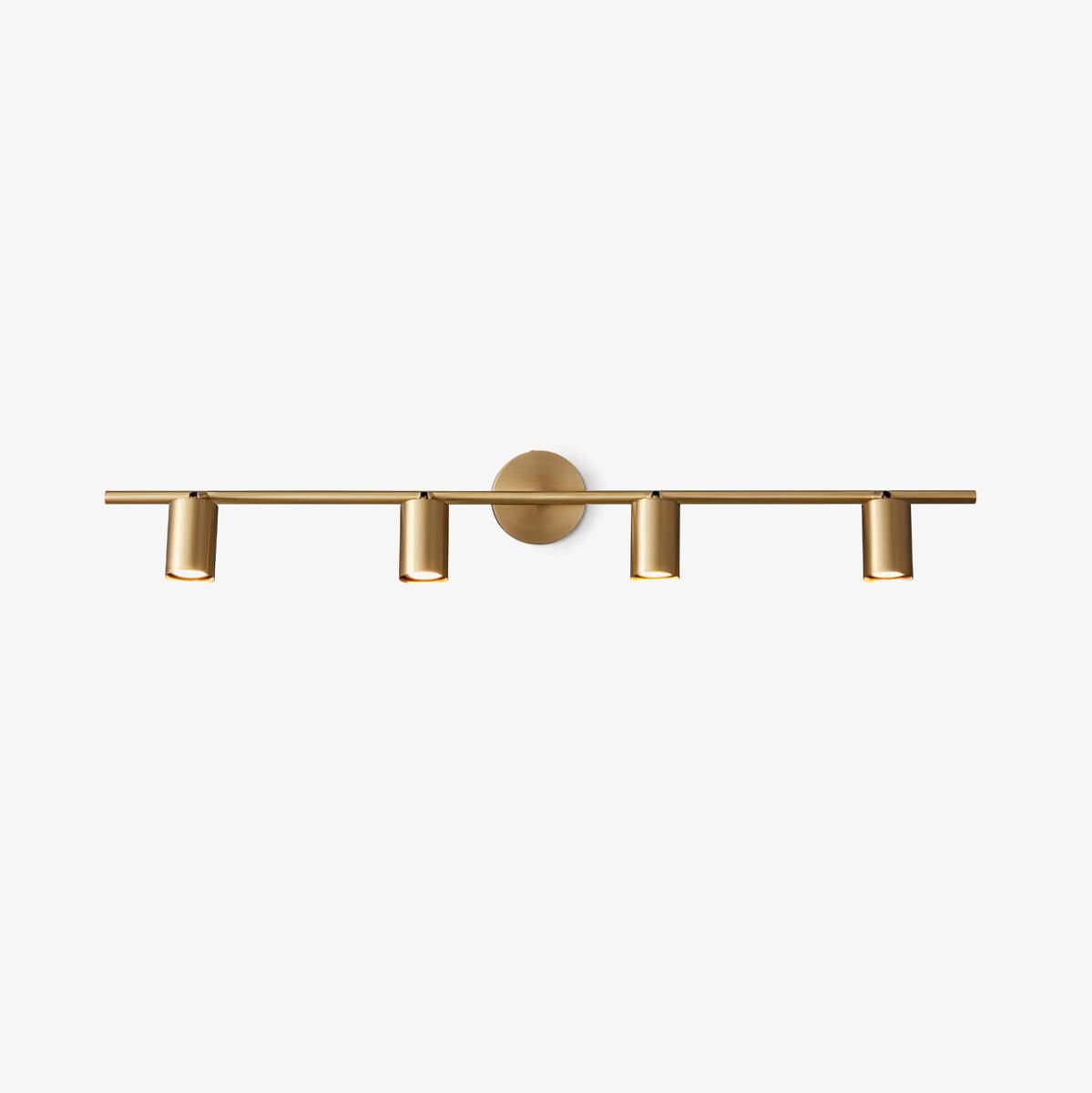 Grover Rotatable Brass Spotlight Wall Light-Neutral Decor