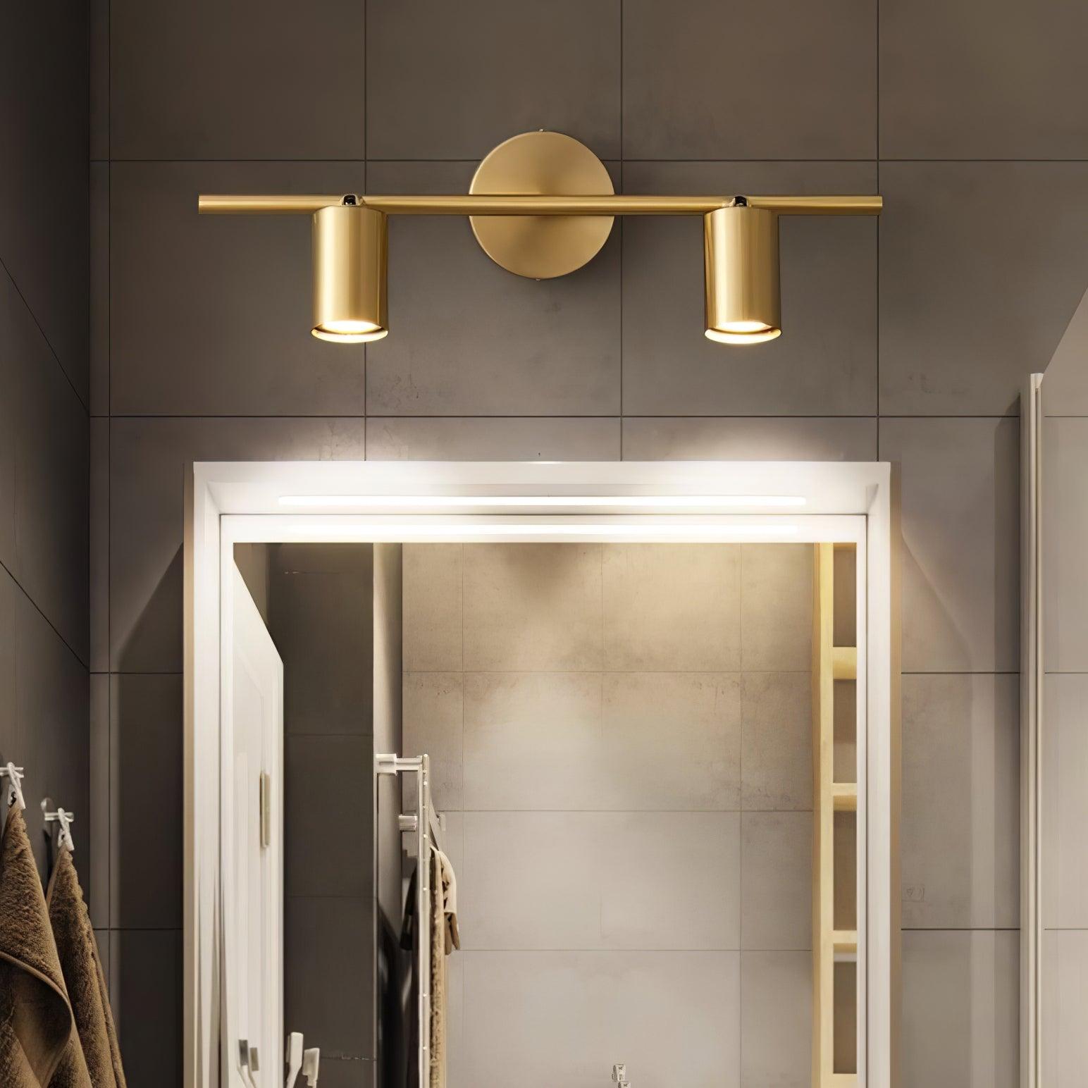 Grover Rotatable Brass Spotlight Wall Light-Neutral Decor