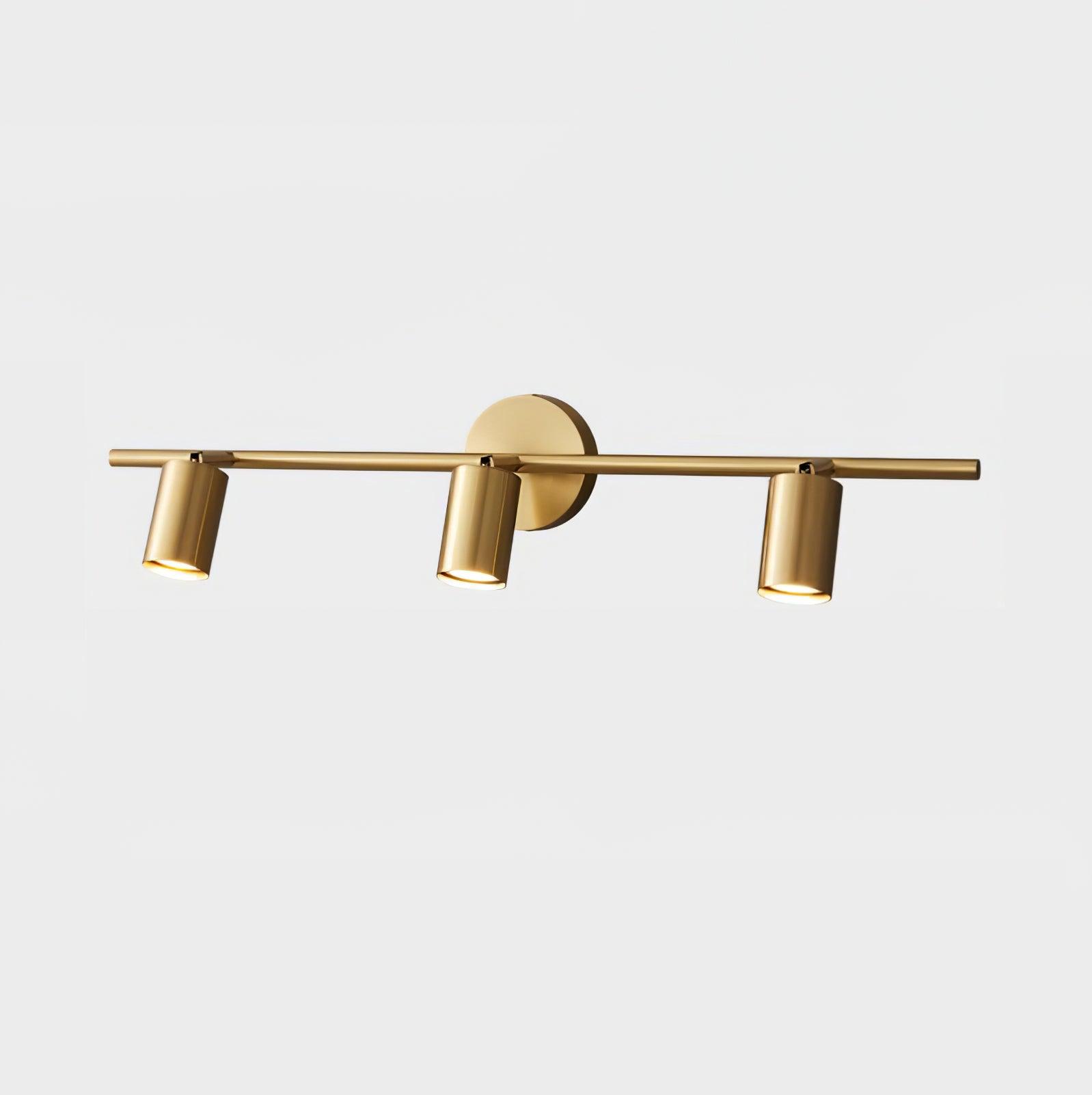 Grover Rotatable Brass Spotlight Wall Light-Neutral Decor