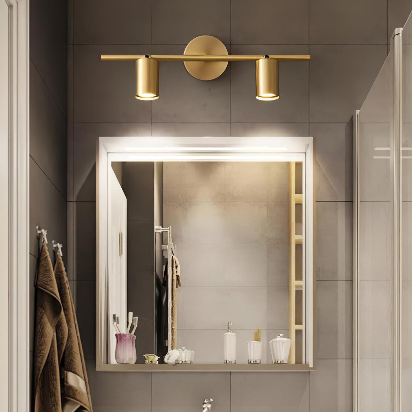 Grover Rotatable Brass Spotlight Wall Light-Neutral Decor