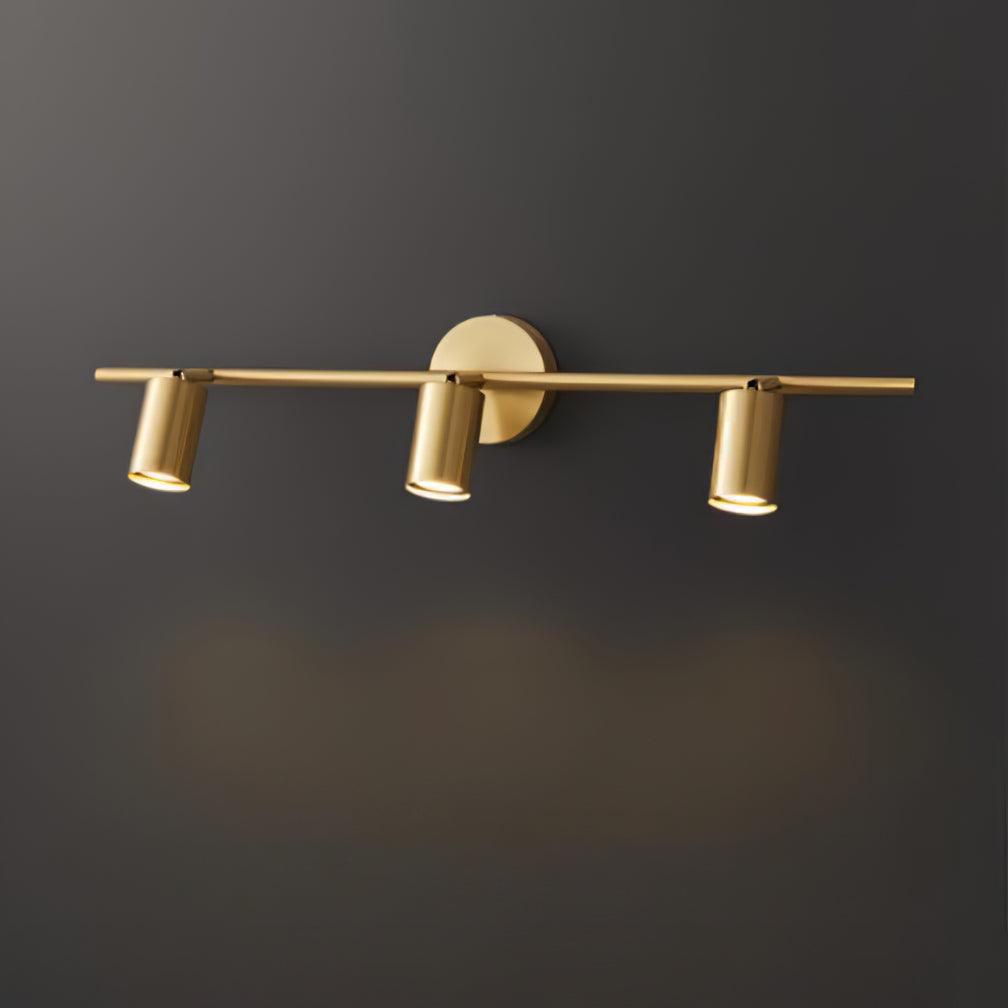 Grover Rotatable Brass Spotlight Wall Light-Neutral Decor
