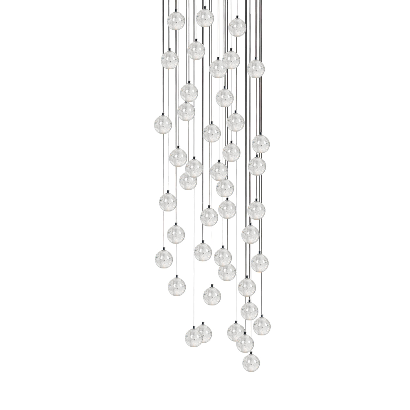 Crystal Bubbles Balls Pendant Lamp-Neutral Decor