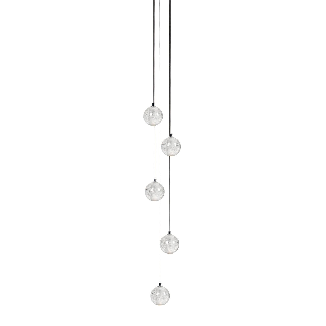 Crystal Bubbles Balls Pendant Lamp-Neutral Decor