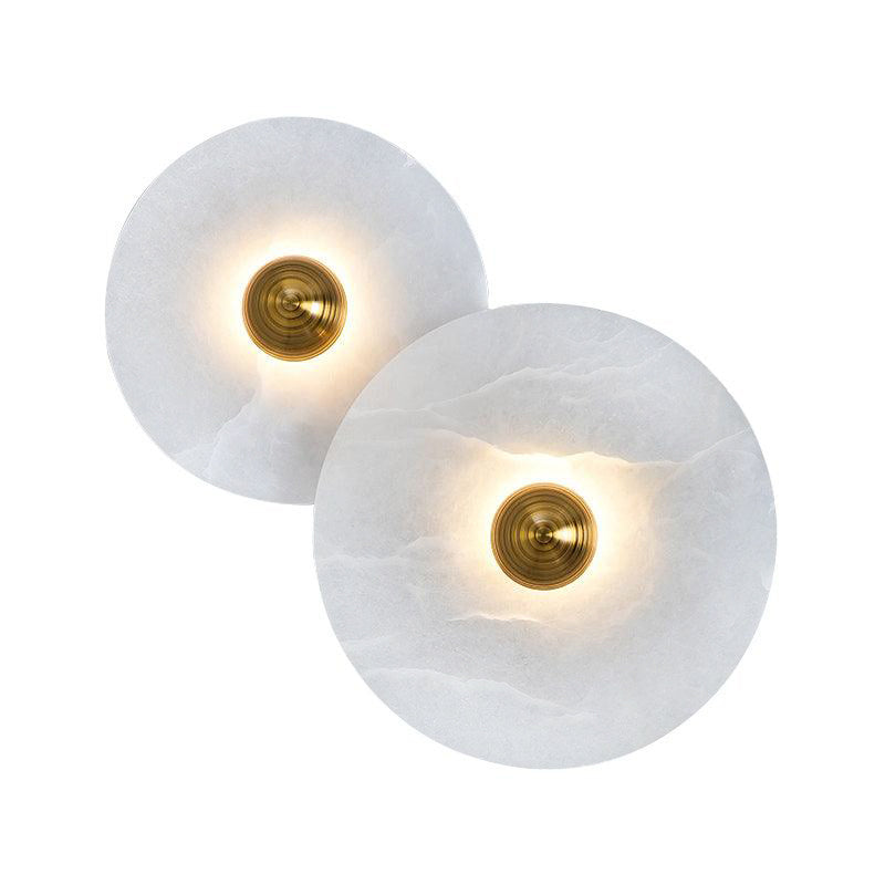 Kristy Alabaster Combination Wall Lamp