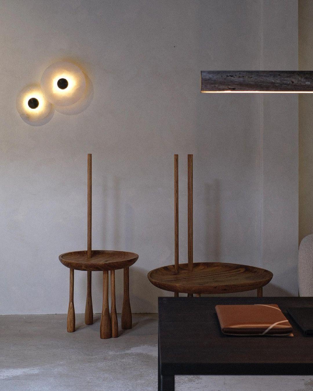 Round Wall Lamp Alabaster Cluster Trio