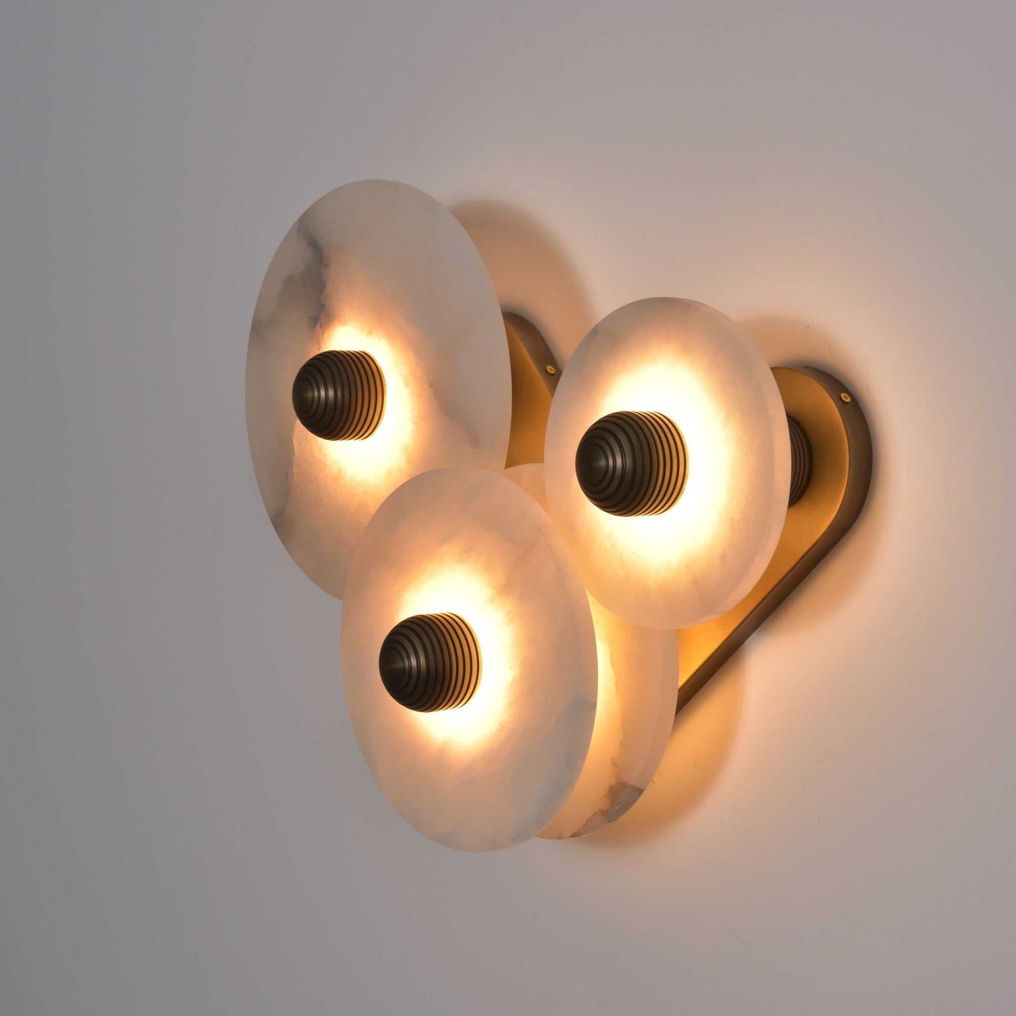 Selene Minimalist Alabaster Ceiling Light-Neutral Decor