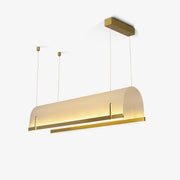 Cevinen Linear Gold Pendant Light-Neutral Decor