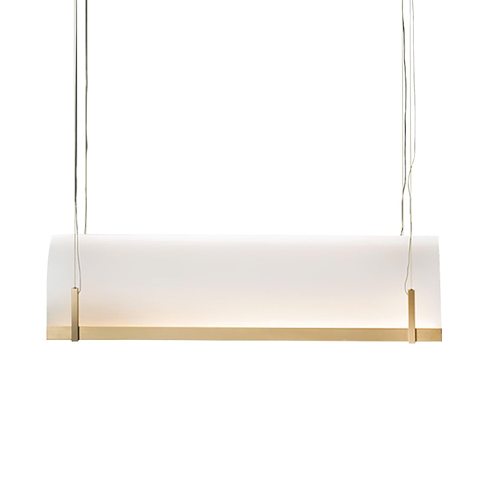 Cevinen Linear Gold Pendant Light-Neutral Decor