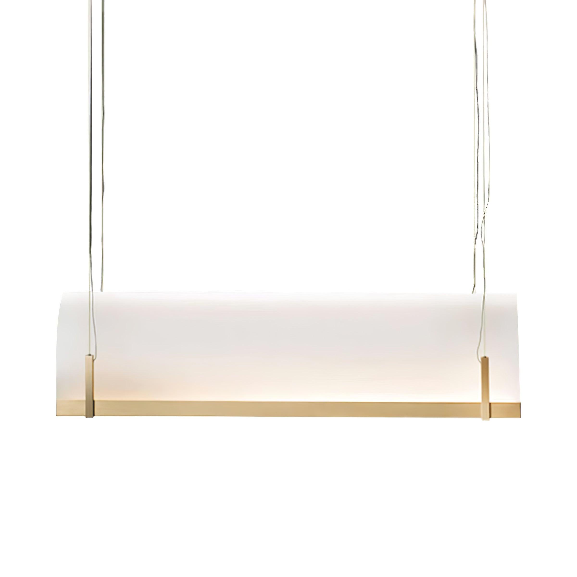 Cevinen Linear Gold Pendant Light-Neutral Decor