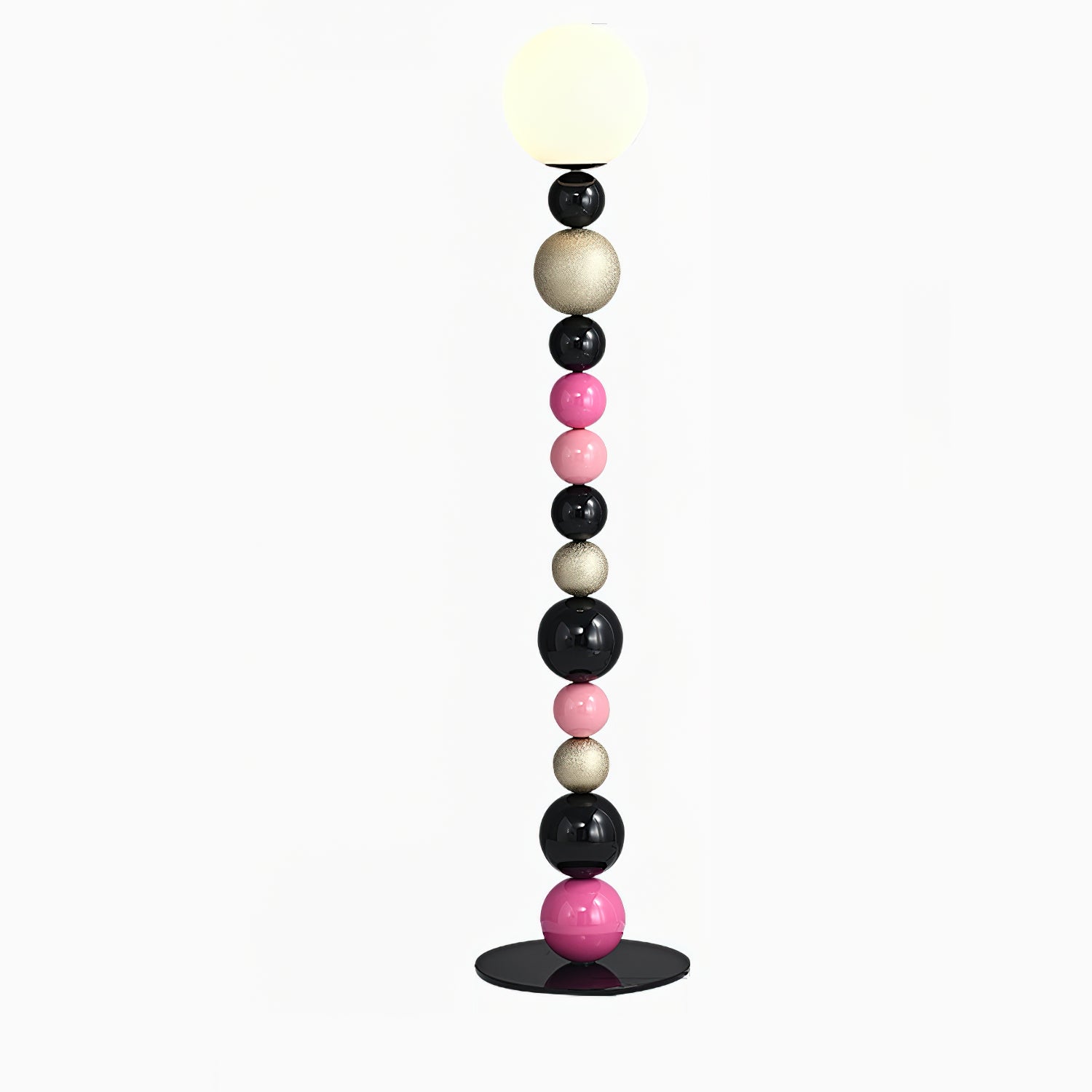 Kaleido Round Balls Stacking Floor Lamp-Neutral Decor