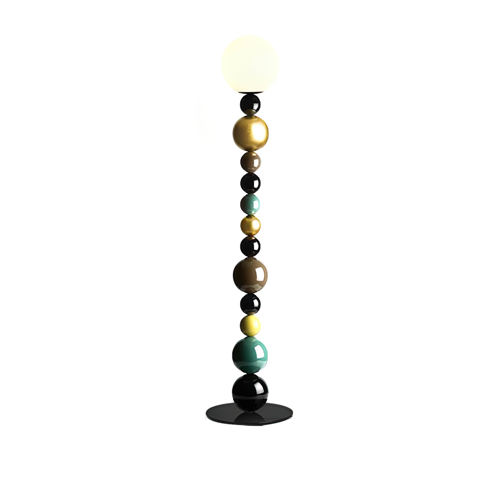 Kaleido Round Balls Stacking Floor Lamp-Neutral Decor