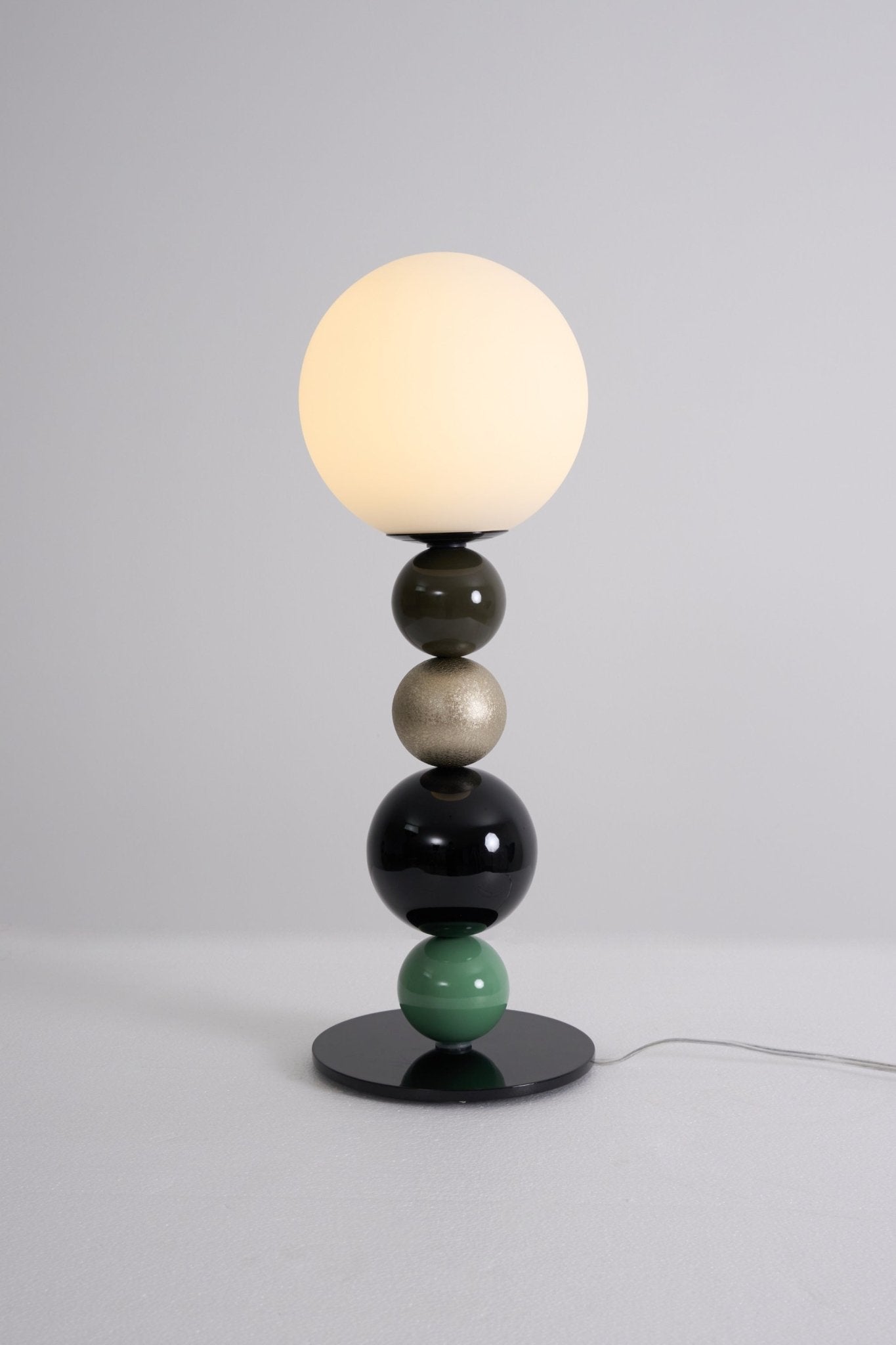 Orbital Balls Stacking Table Lamp-Neutral Decor