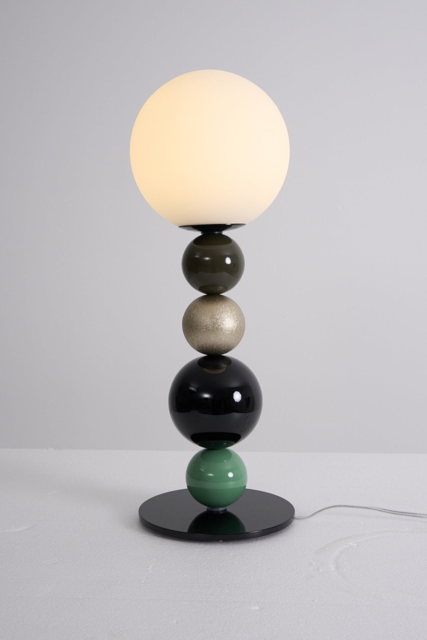 Orbital Balls Stacking Table Lamp-Neutral Decor