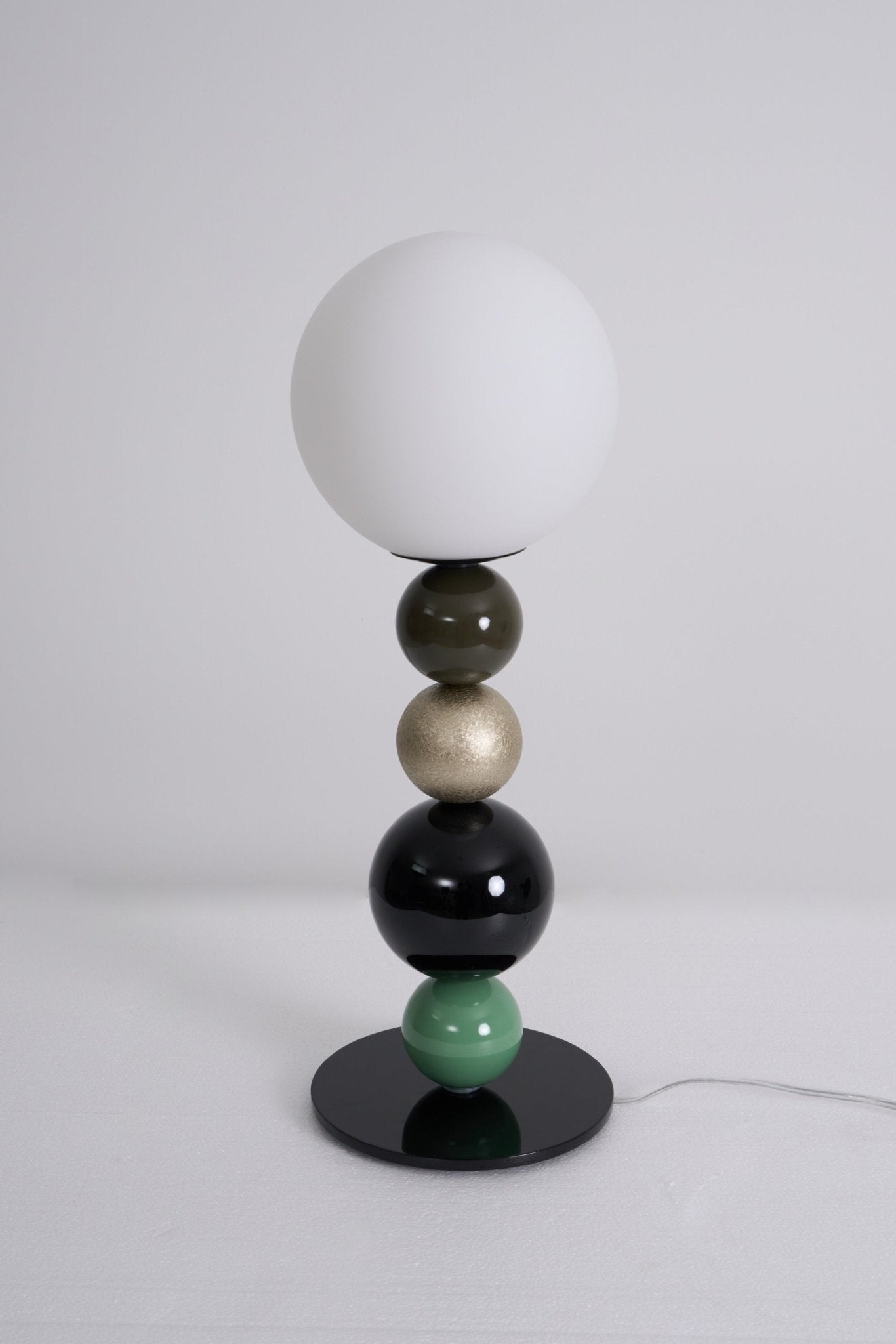 Orbital Balls Stacking Table Lamp-Neutral Decor