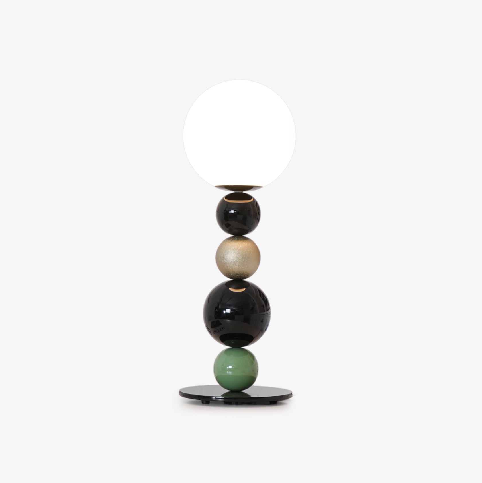 Orbital Balls Stacking Table Lamp-Neutral Decor