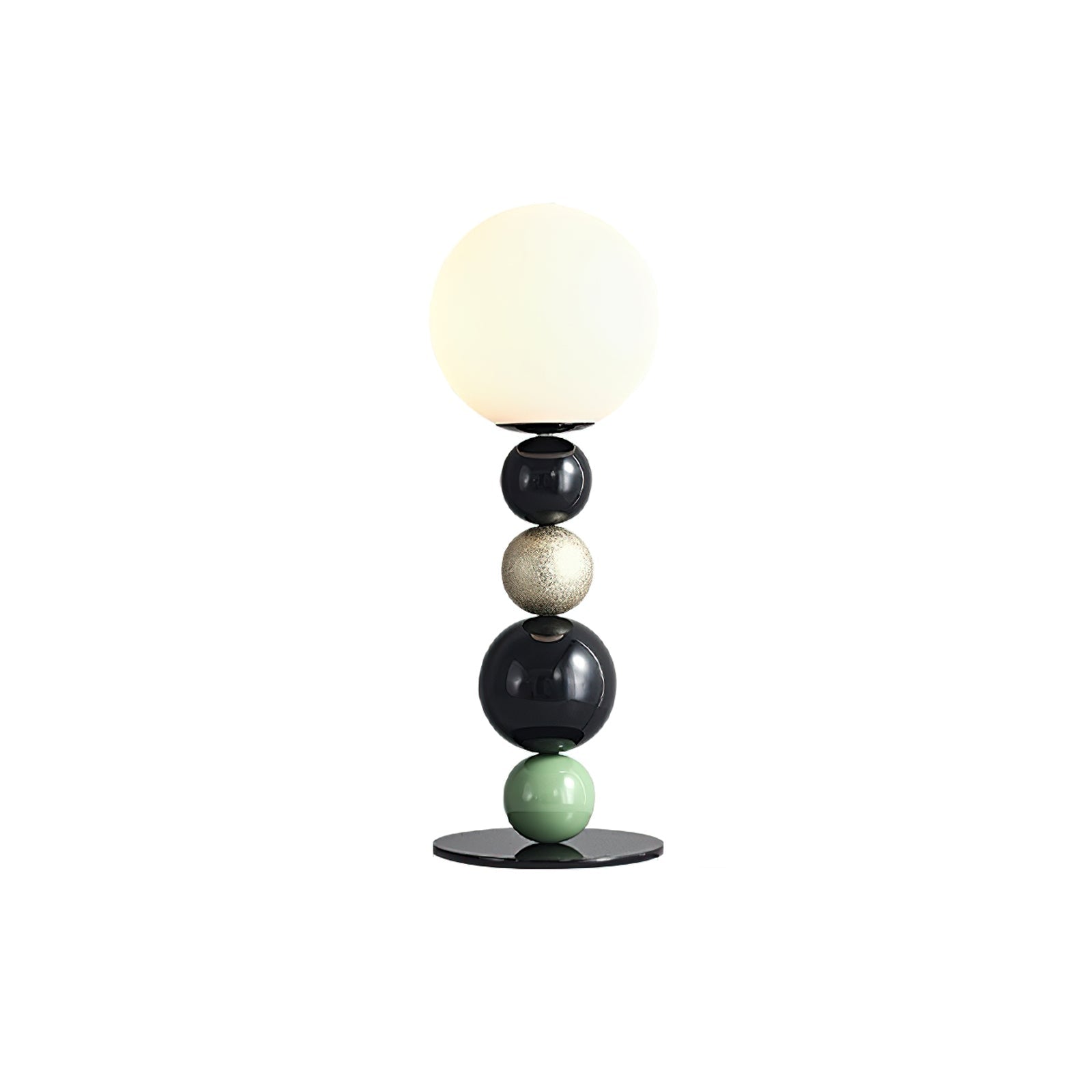 Orbital Balls Stacking Table Lamp-Neutral Decor