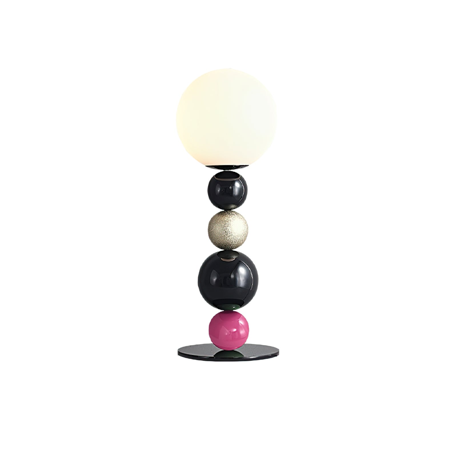 Orbital Balls Stacking Table Lamp-Neutral Decor