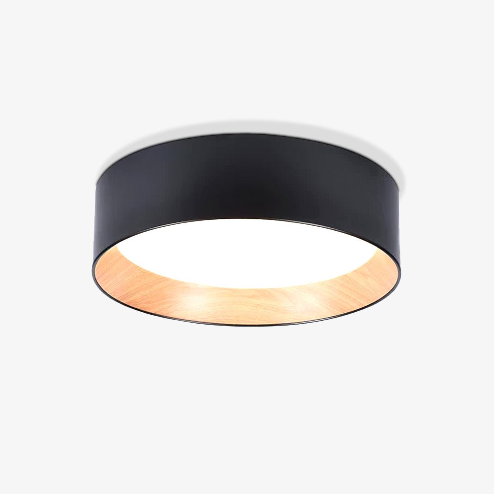 Elvenis Modern Minimalist Round Ceiling Lamp-Neutral Decor