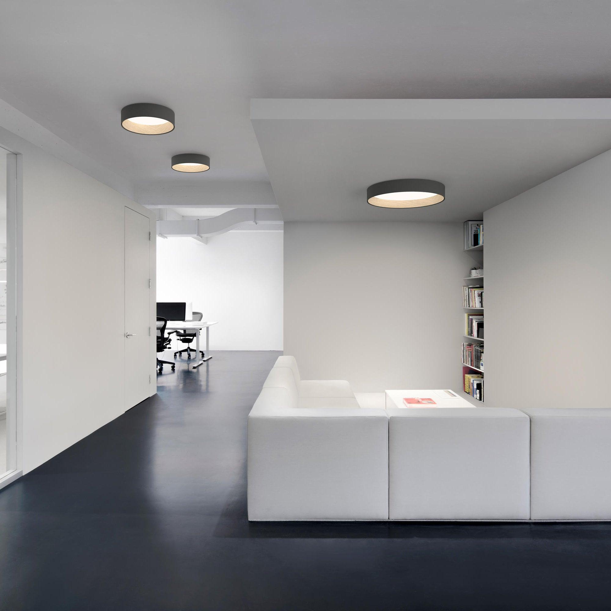 Elvenis Modern Minimalist Round Ceiling Lamp-Neutral Decor