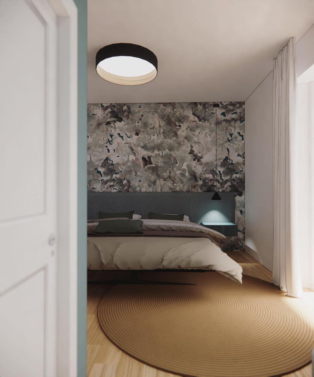 Elvenis Modern Minimalist Round Ceiling Lamp-Neutral Decor