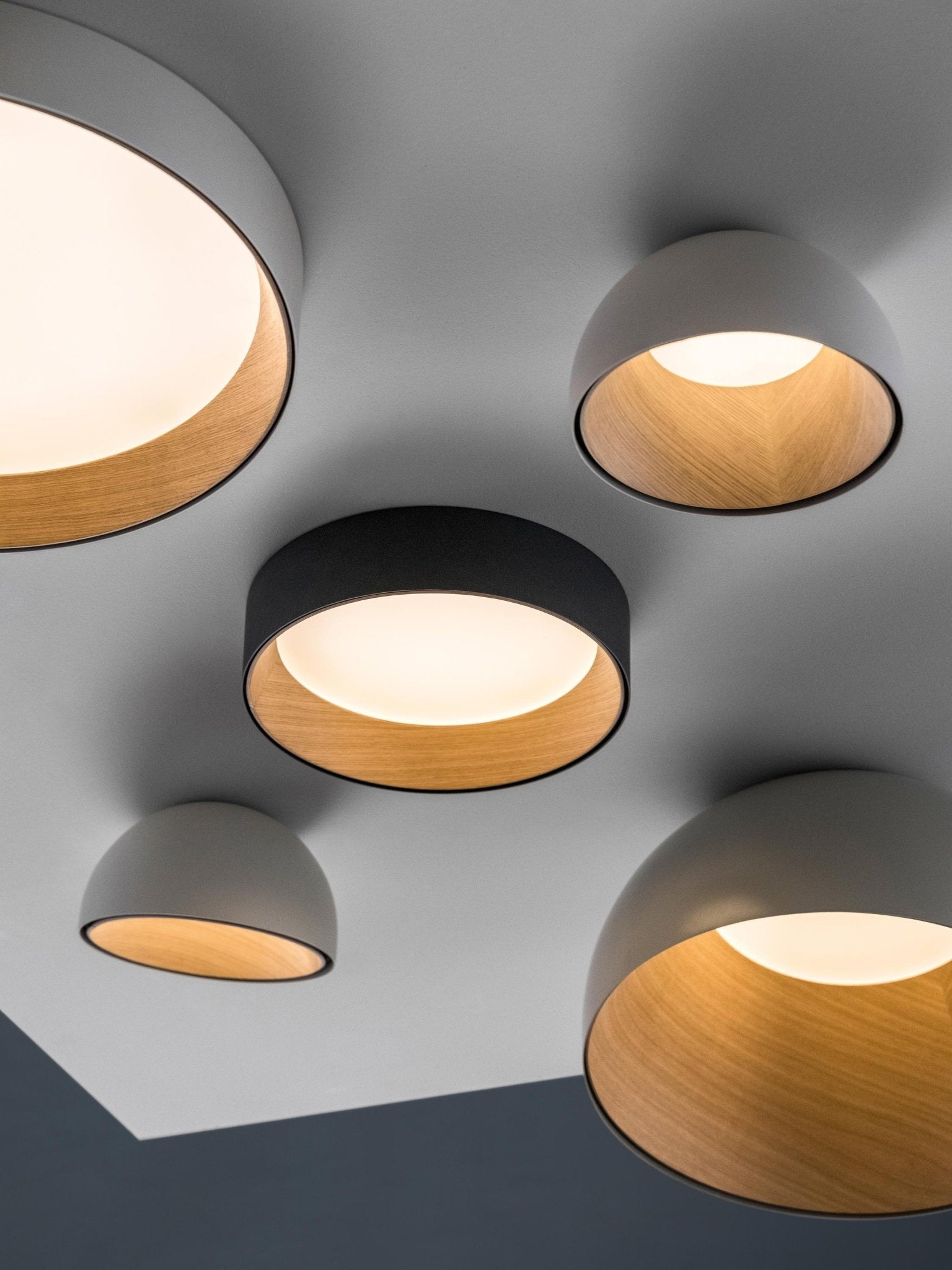 Elvenis Modern Minimalist Round Ceiling Lamp-Neutral Decor