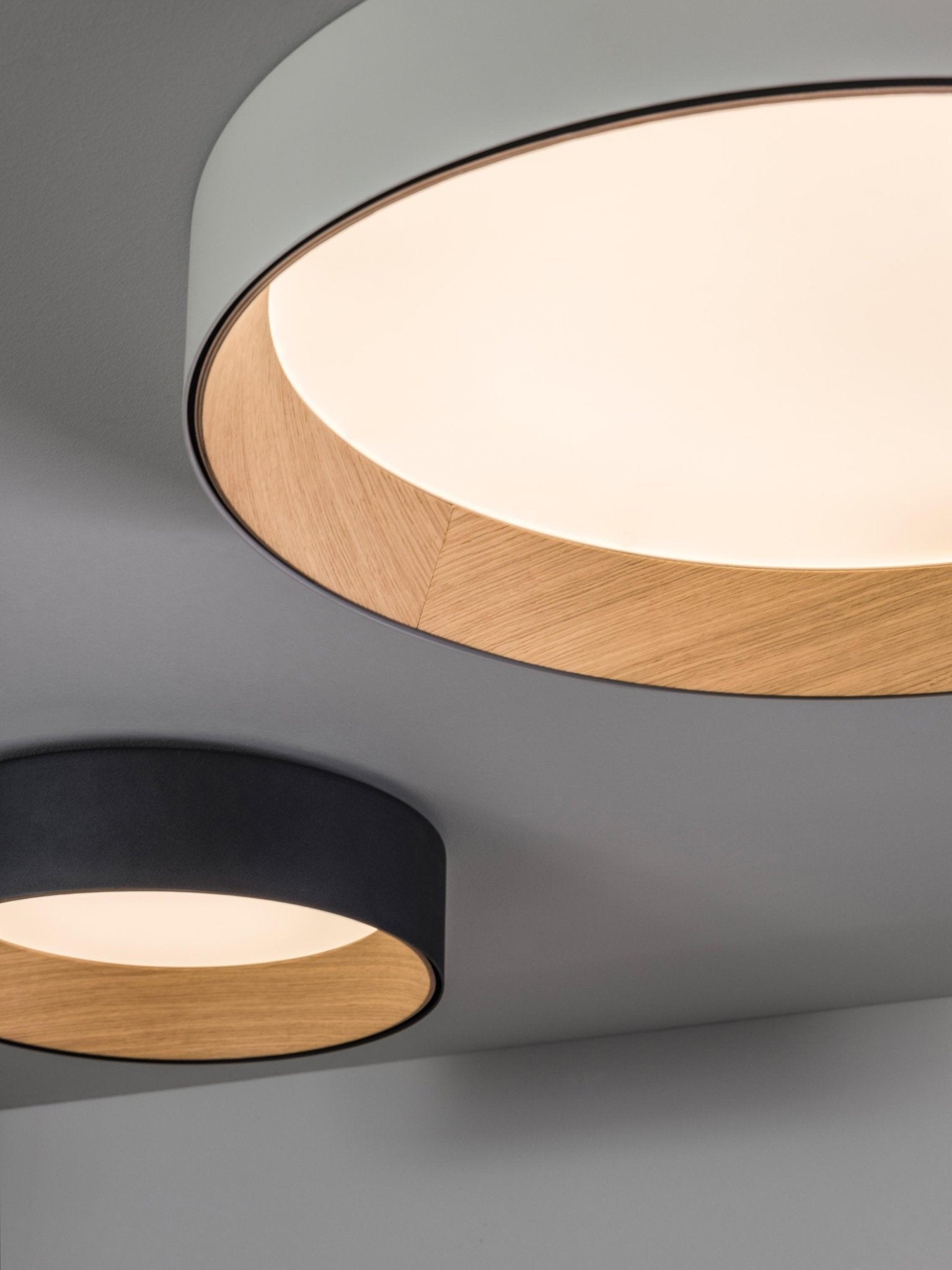 Elvenis Modern Minimalist Round Ceiling Lamp-Neutral Decor