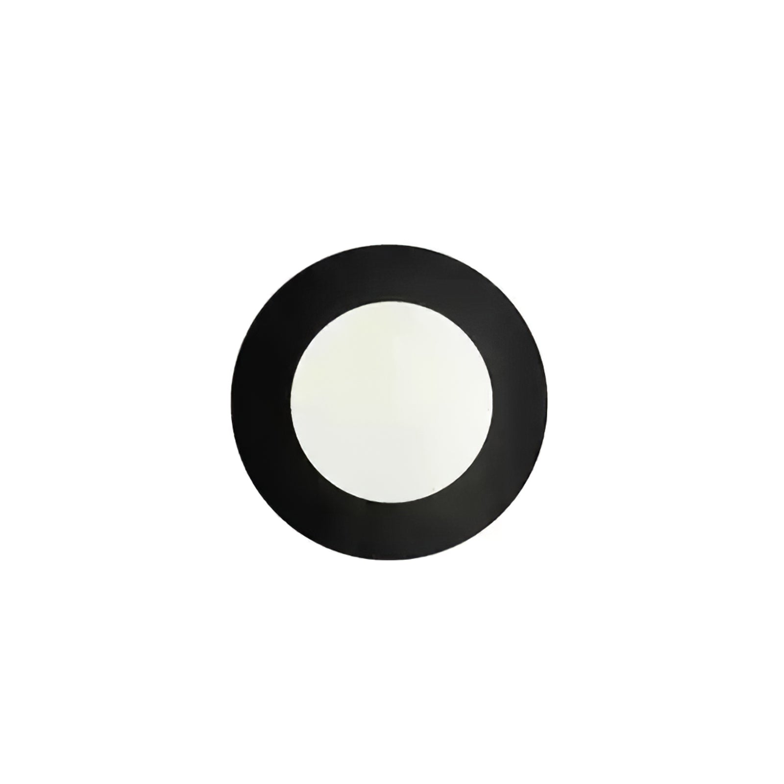 Elem Modern Minimalist Round Art Brass Glass Wall Lamp-Neutral Decor