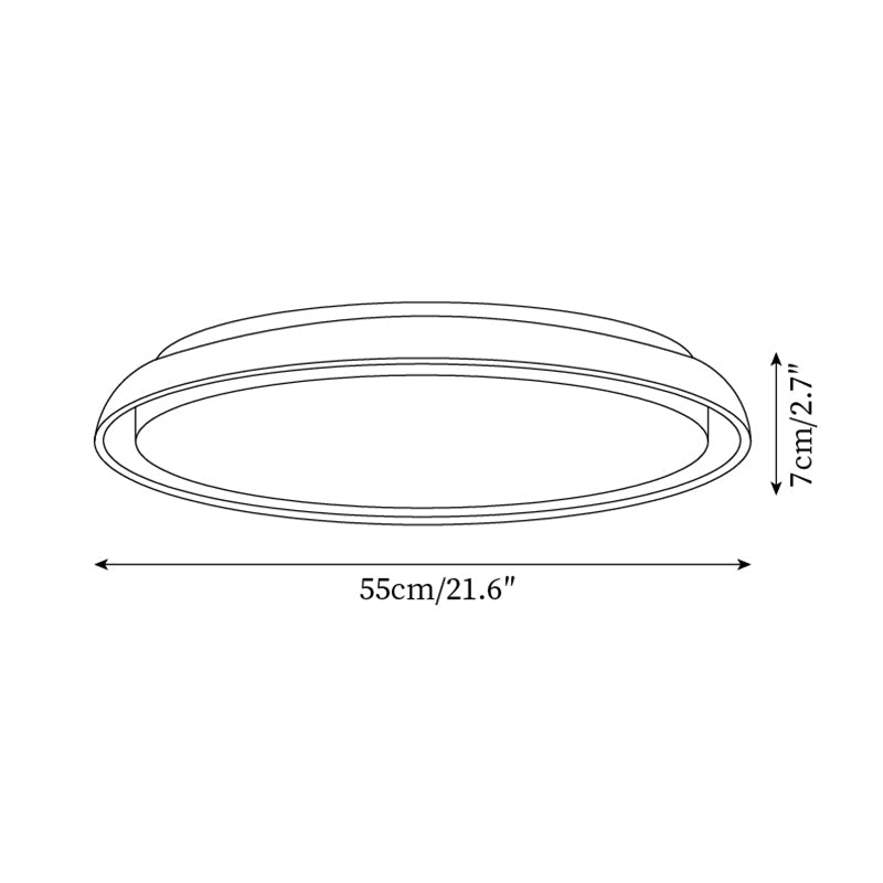 Sivo Round Travertine Ceiling Light-Neutral Decor