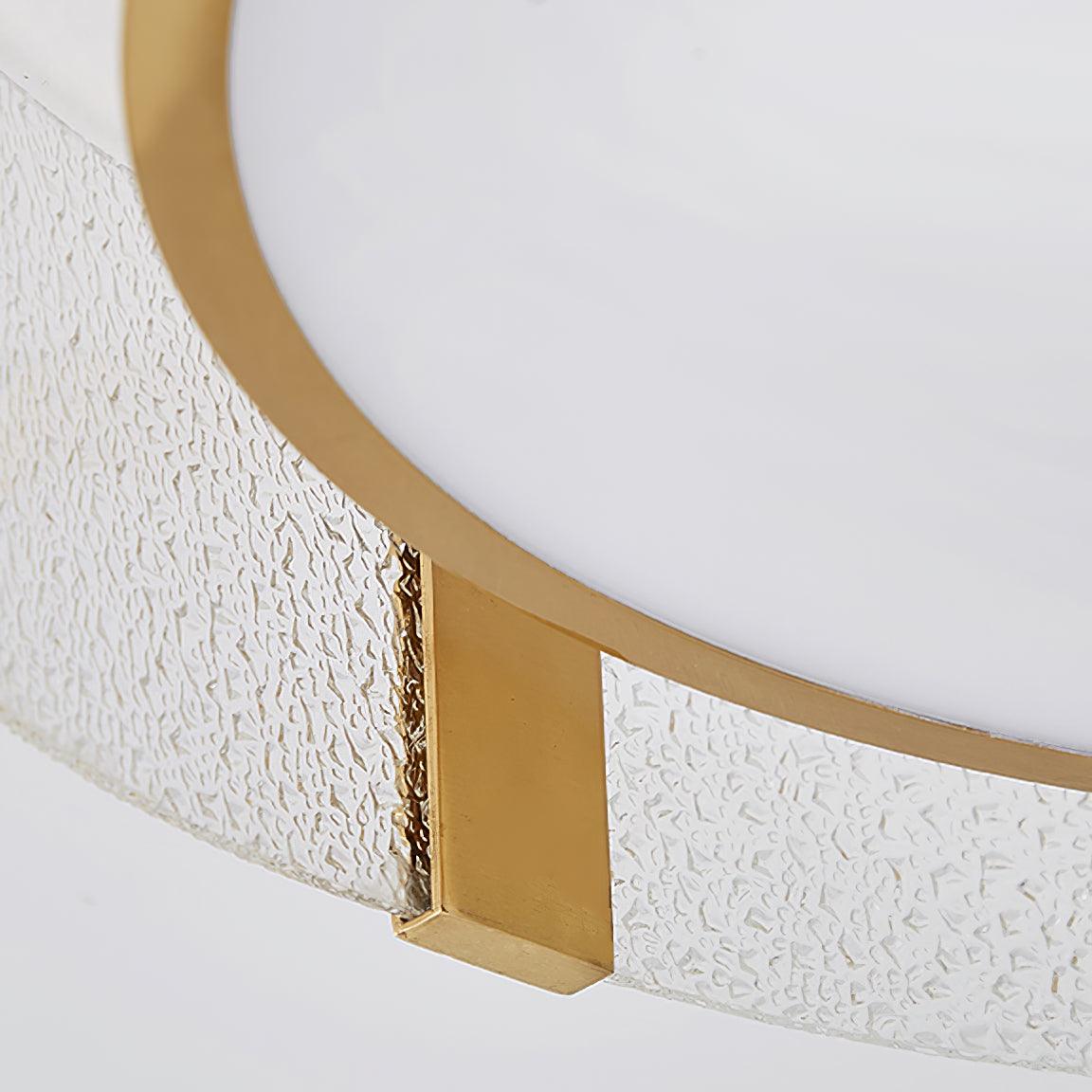 Erliris Round Low Profile Ceiling Light-Neutral Decor