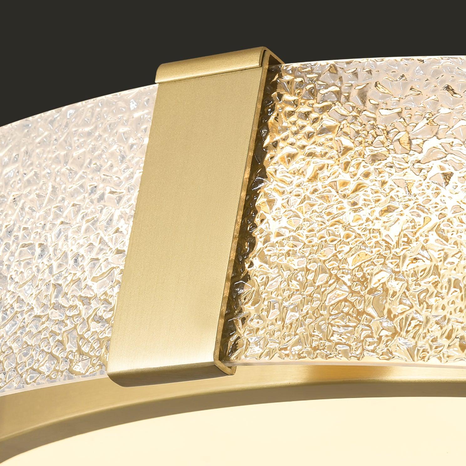 Erliris Round Low Profile Ceiling Light-Neutral Decor