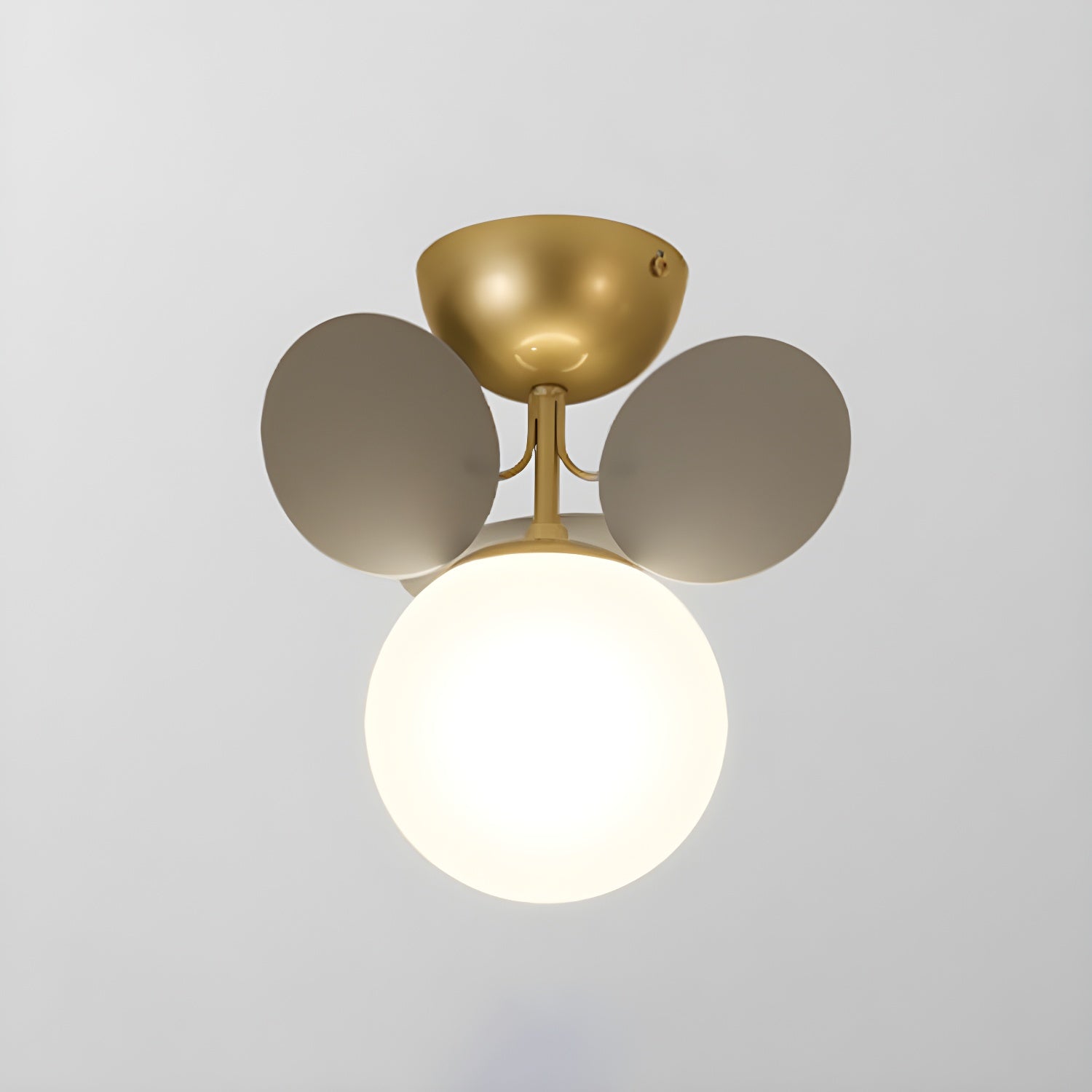 Solara Ceiling Lamp Round Macaron with Pastel Colors-Neutral Decor