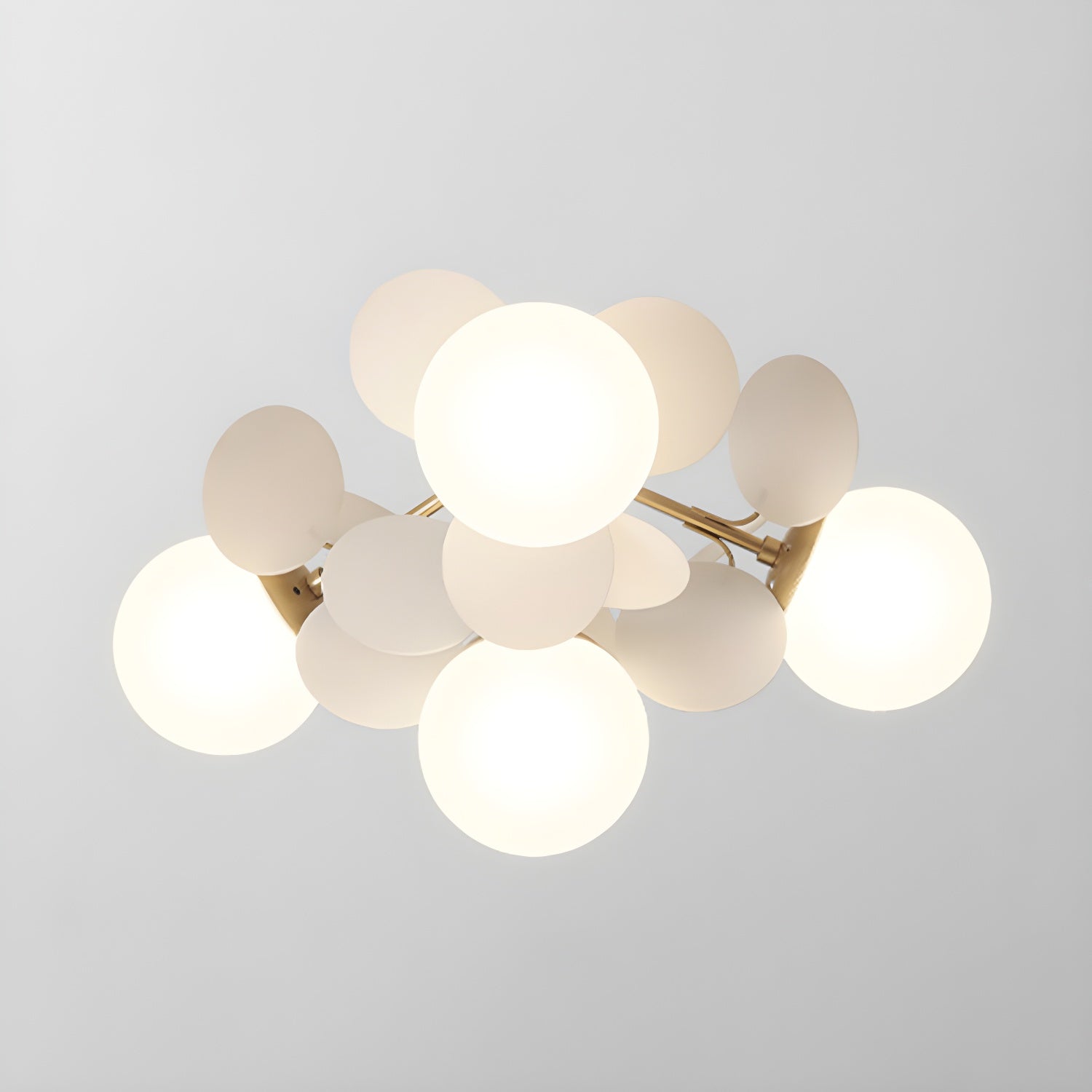 Solara Ceiling Lamp Round Macaron with Pastel Colors-Neutral Decor