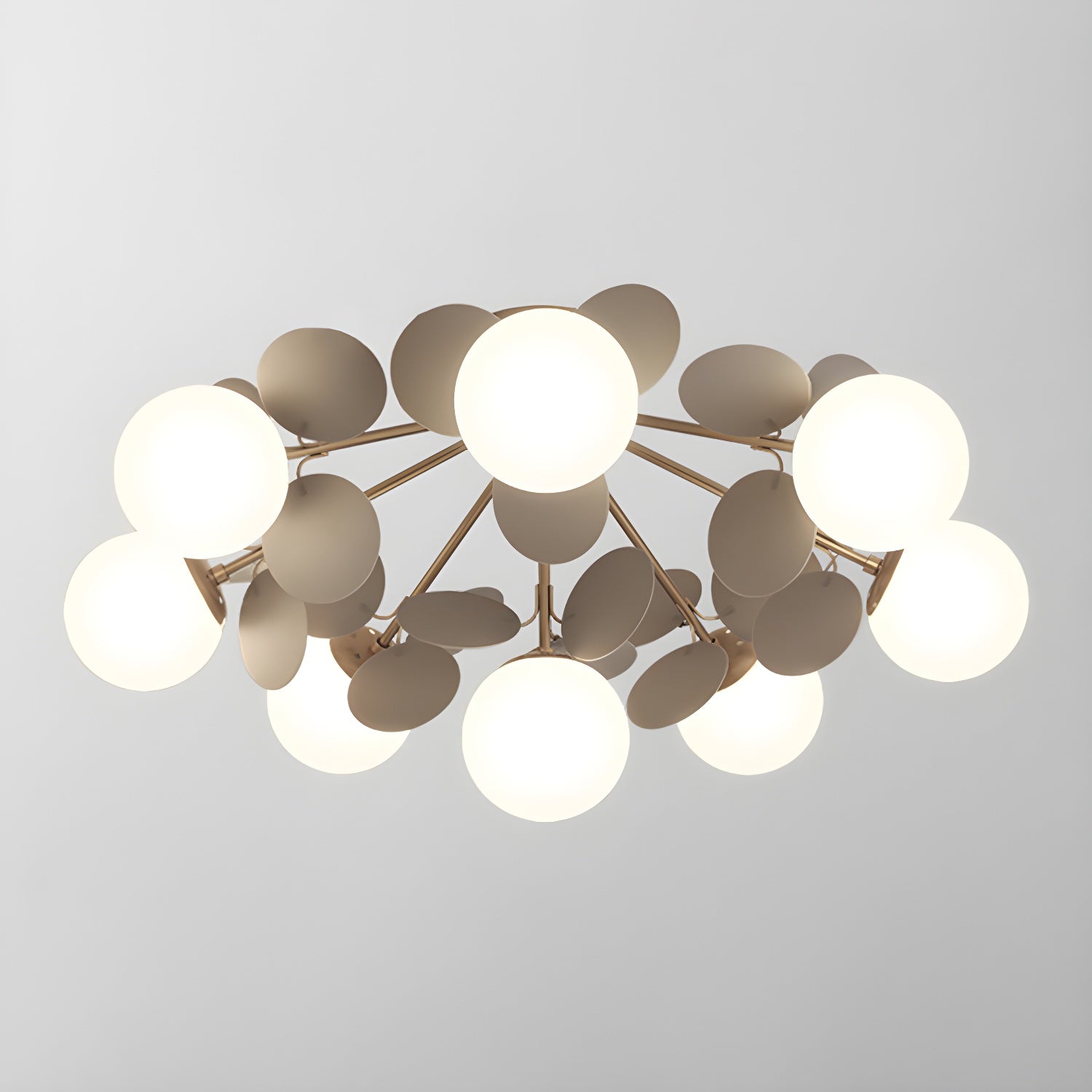Solara Ceiling Lamp Round Macaron with Pastel Colors-Neutral Decor