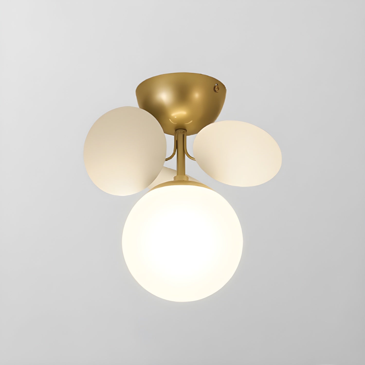 Solara Ceiling Lamp Round Macaron with Pastel Colors-Neutral Decor